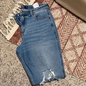 Women's Hollister Blue Distressed Jeans